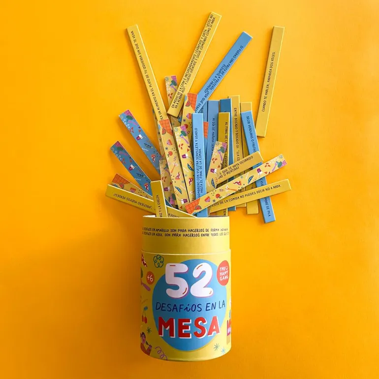52 desafíos en la mesa