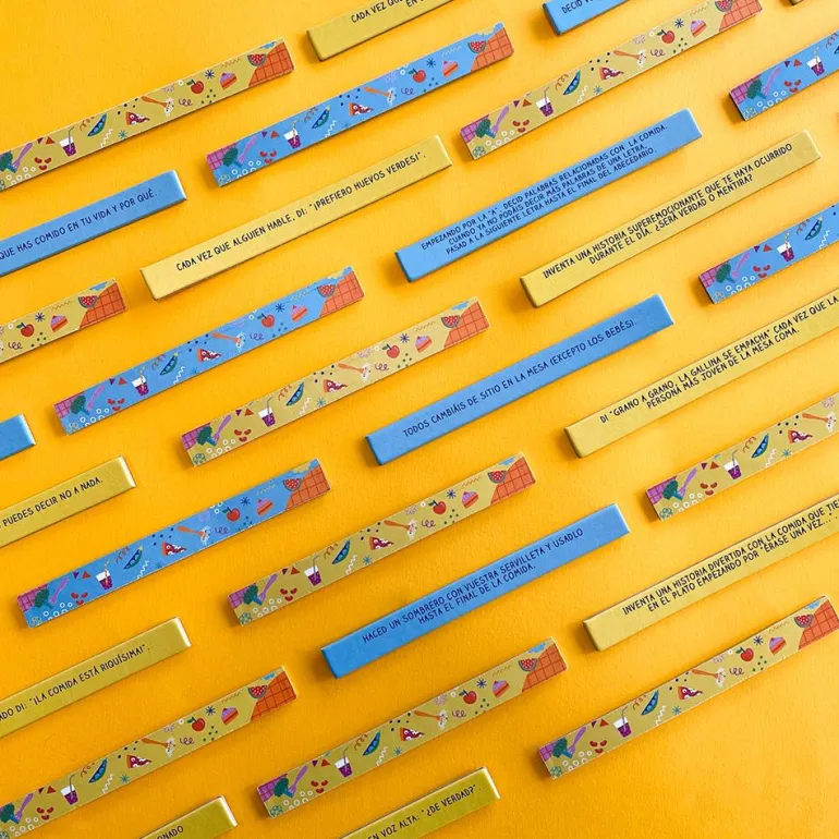 52 desafíos en la mesa