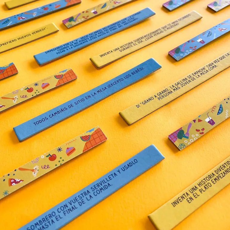 52 desafíos en la mesa