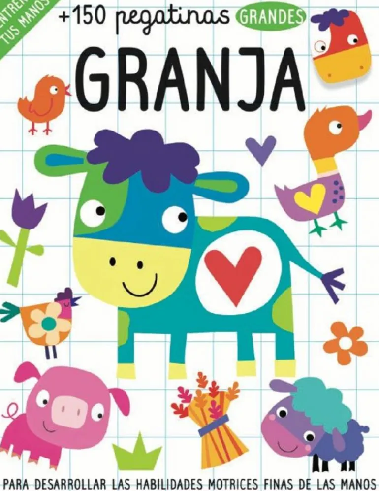 150 pegatinas: Granja