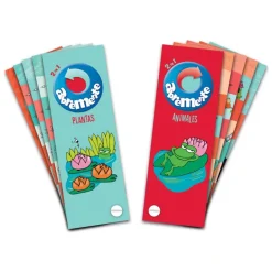 Abremente 2 en 1: Animales y plantas