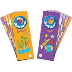 Abremente 2 en 1: Planetas y dinosaurios