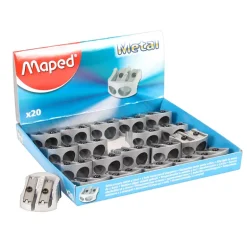 Afilalápiz metálico 2 usos 20 unidades Maped