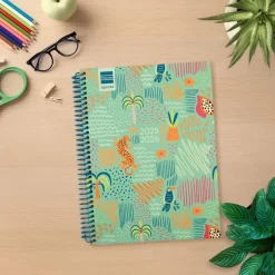 Agenda espiral cuarto 2025-26 Diva Selva semana vista horizontal 2025-2026