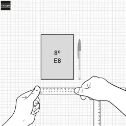 Agenda espiral E8 azul 2025-2026 día página