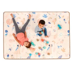 Alfombra de juegos plegable y reversible 195x145cm.