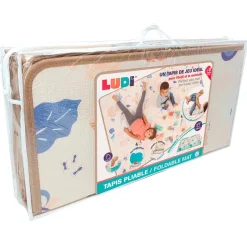 Alfombra de juegos plegable y reversible 195x145cm.