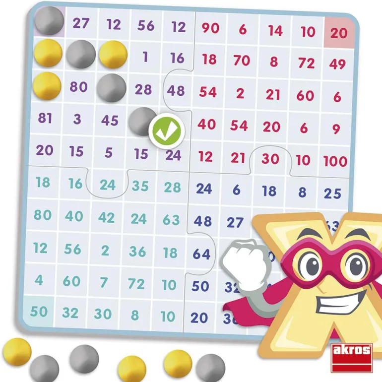 Aprende y comprende las tablas de multiplicar