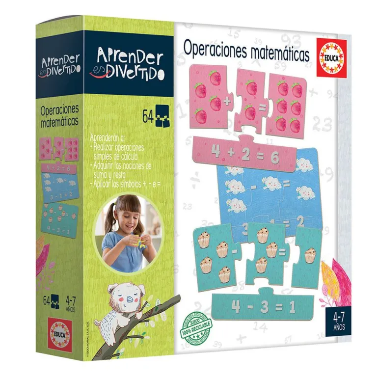 Aprender es divertido: Operaciones matemáticas
