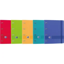 Archivador A4 4 anillas con recambio colores surtidos