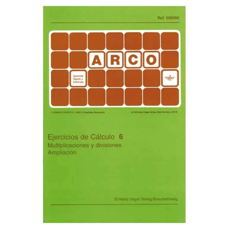 Arco: Ejercicios de cálculo 6