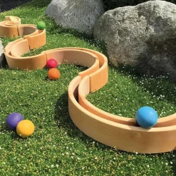 Arco iris madera apilable color natural 12 piezas