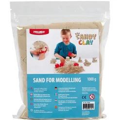 Arena para modelar 1kg. color natural Sandy clay