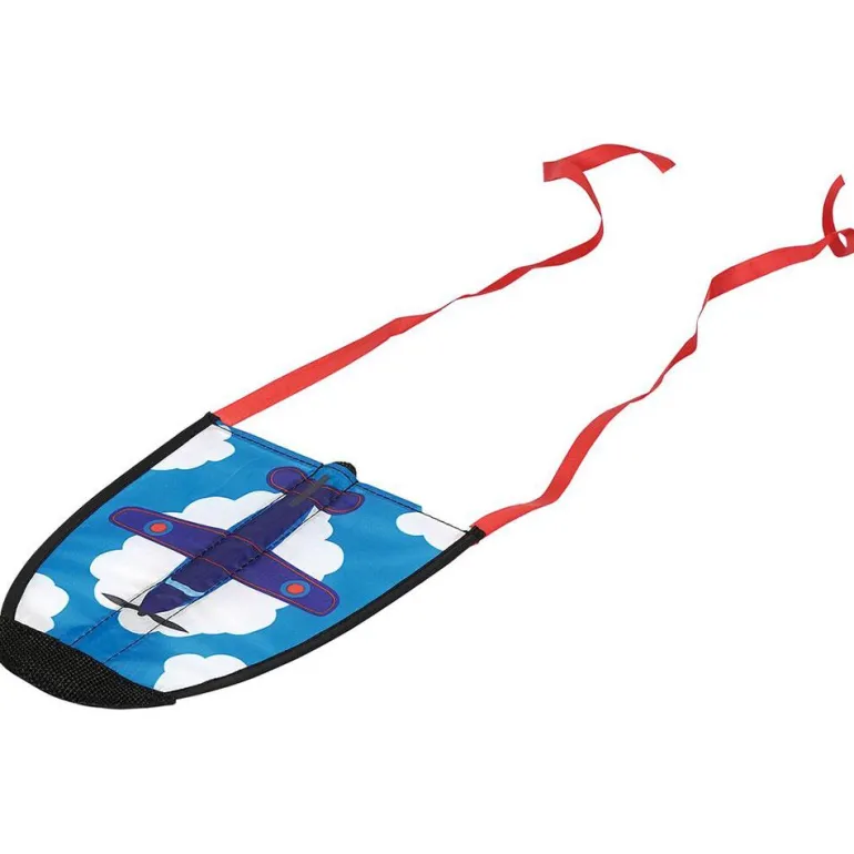 Avión de tela dedojet