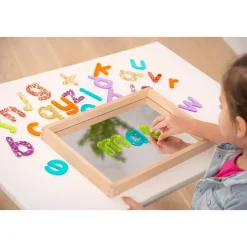 Bandeja espejo madera 36x24x3 cm