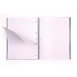 Bloc A4 80 hojas cuadro 5x5mm rosa serie 1918