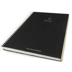 Bloc A5 color negro cuadro 5mm. 120 hojas microperforado First Class
