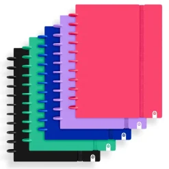 Bloc A4 cuadrícula 5mm 80 hojas tapa foam Ingeniox Intense colores surtidos