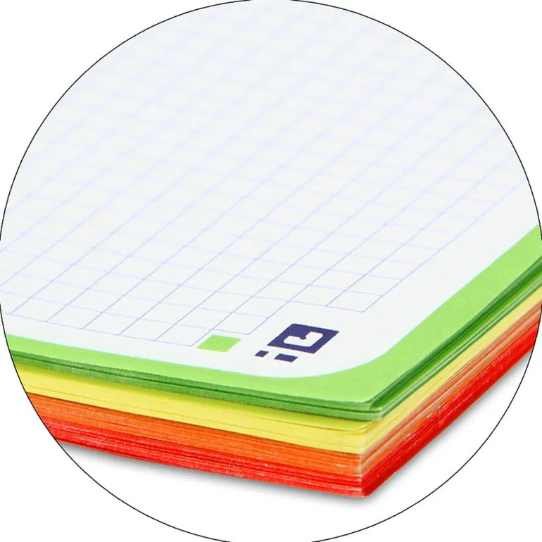 Bloc A4 cuadro 5mm. 120 hojas con separadores