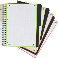 Bloc A4 cuadro 5mm. 120 hojas con separadores