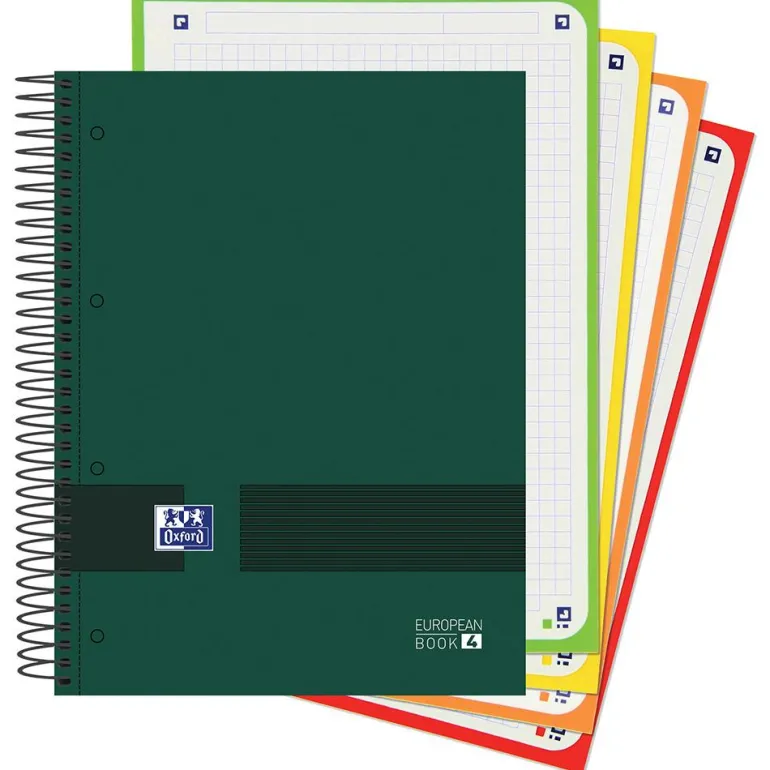 Bloc A5 cuadro 5mm. 120 hojas tapa extradura Oxford