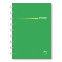 Bloc A4 cuadro 5mm. 160 hojas tapa dura microperforado colores surtidos