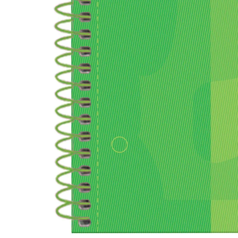 Bloc A4 verde manzana cuadro 5mm. 80 hojas Europeanbook