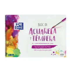 Bloc acuarela A3 10 hojas 300gr. Oxford
