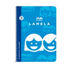 Bloc cuarto cuadrovía 3mm. 40 hojas tapa blanda colores surtidos