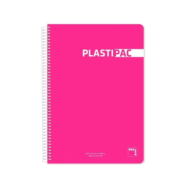 Bloc cuarto pauta 3,5mm. 80 hojas Plastipac