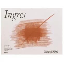 Bloc de dibujo A4 con 20 hojas de papel verjurado