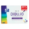 Bloc de dibujo A4 plus con recuadro 20 hojas 130gr. Oxford