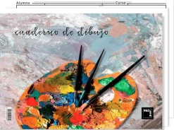 Bloc de dibujo liso 20 hojas 90gr. 23x33cm.