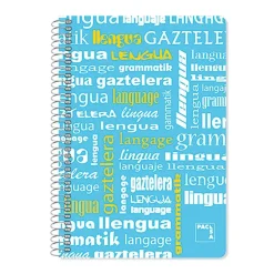 Bloc folio cuadro 4mm. 80 hojas Lenguaje Plastipac