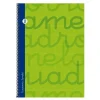 Bloc folio cuadrovía 3mm 80 hojas tapa extra dura verde
