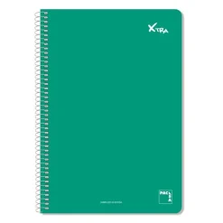 Bloc folio Xtra cuadro 4mm. 80 hojas tapa dura Xtra colores surtidos