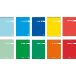 Bloc notas A7 cuadro 5mm. 80 hojas Plastipac