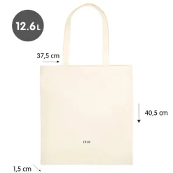 Bolsa de tela tote bag color beige serie 1918