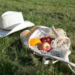 Bolsa rejilla algodón color surtido