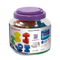 Bote tornillos y tuercas 48 piezas