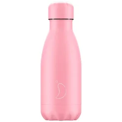Botella Chilly inox rosa pastel 260ml