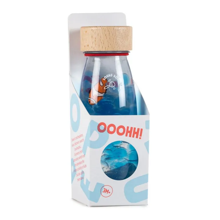 Botella sensorial Sound Fish