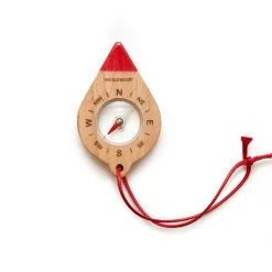 Brújula de madera Huckleberry