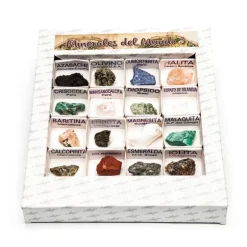 Caja de minerales del mundo número 3