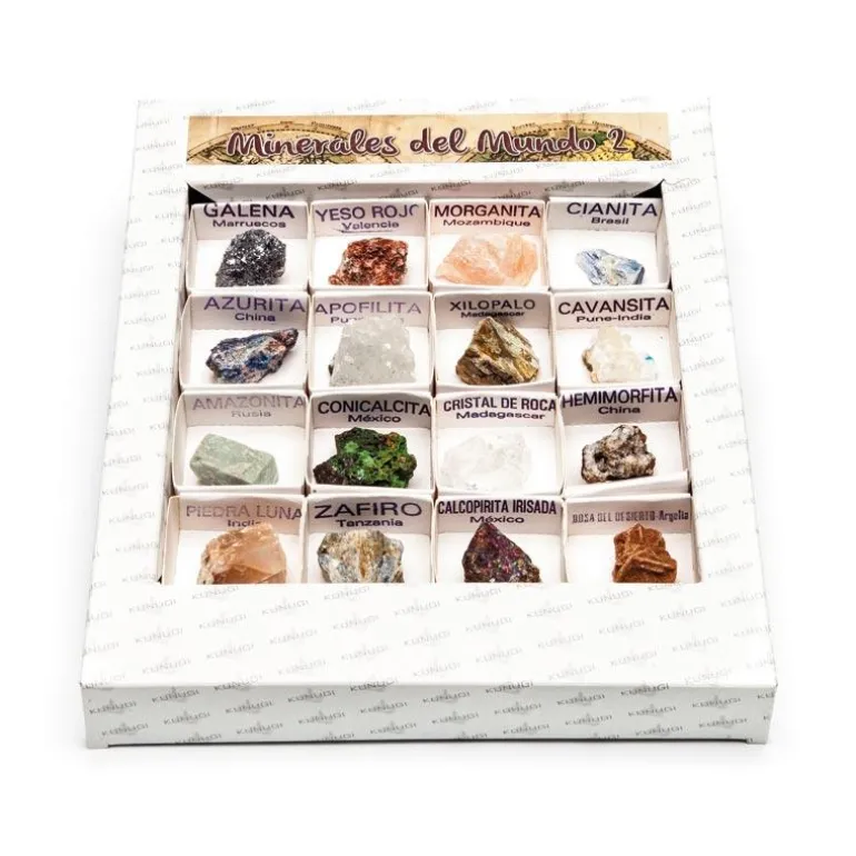 Caja de Minerales del mundo número 2