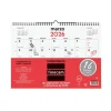 Calendario pared L escribir 2025-2026 16 meses