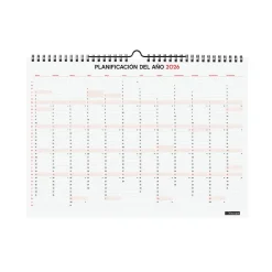 Calendario pared L escribir 2025-2026 16 meses