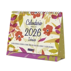 Calendario sobremesa Talkual 2026