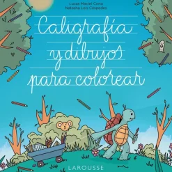 Caligrafía y dibujos para colorear