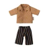 Camisa y pantalón rayas para ratoncito 15cm Maileg